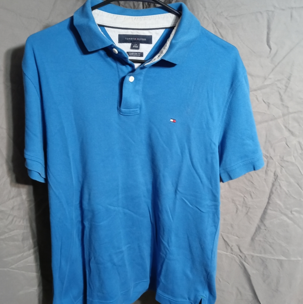Tommy Hilfiger custom fit sz L polo
